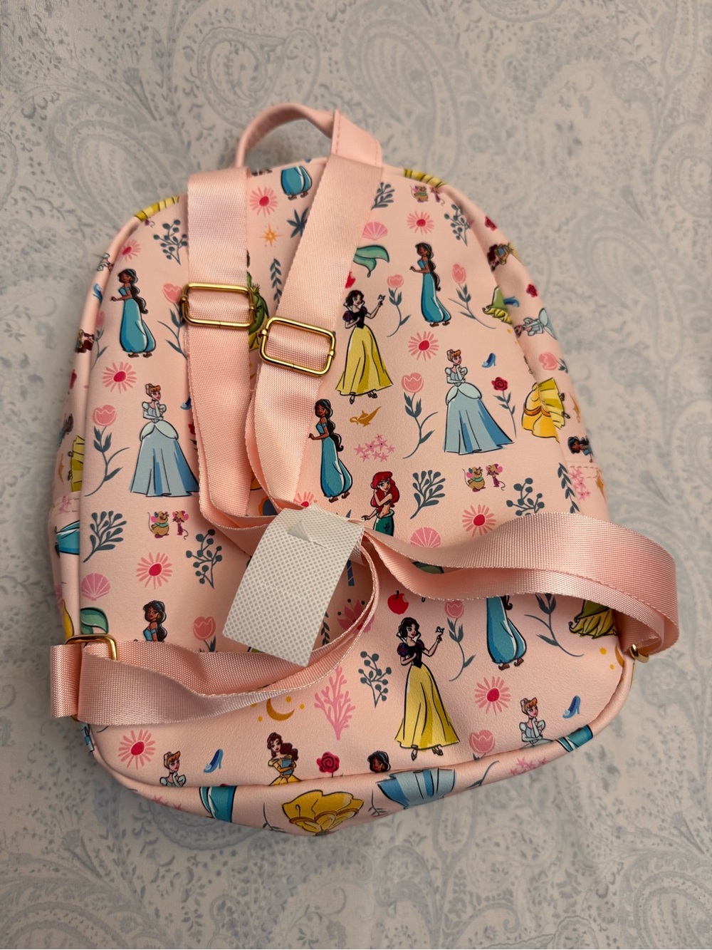 Disney Princess Faux Pebbled Leather Mini Backpack - Picture 4 of 9